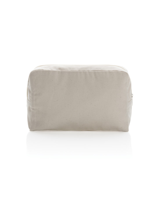 Trousse toilette AWARE toile recyclée non teinte personnalisable