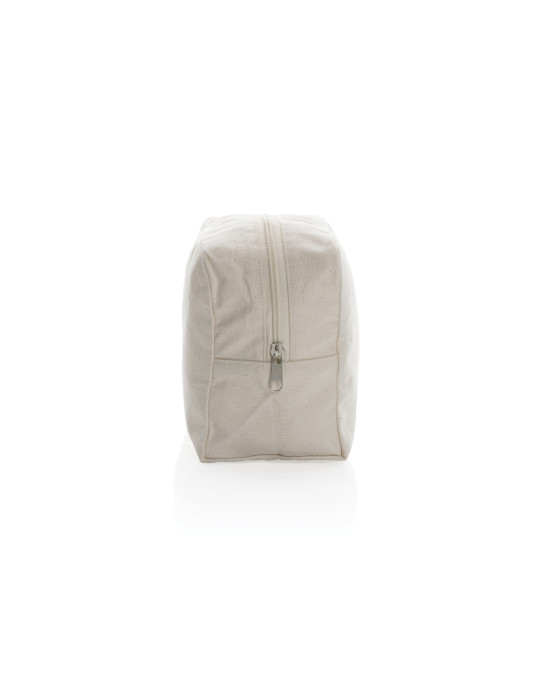 Trousse toilette AWARE toile recyclée non teinte personnalisable