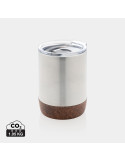 Tasse inox recyclé RCS et liège 180 ml personnalisable