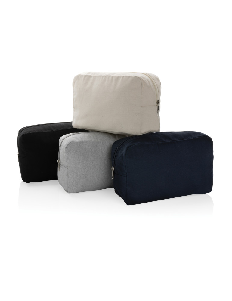 Trousse toilette AWARE toile recyclée non teinte personnalisable