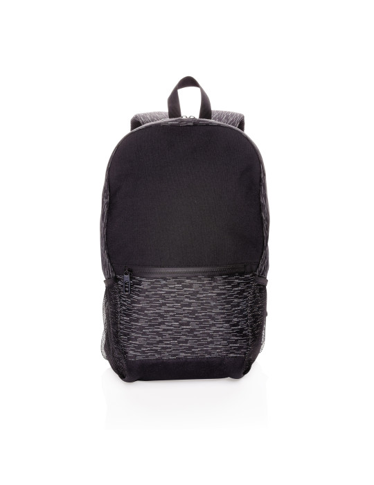 Sac à dos réfléchissant rPET ordinateur 15,6 pouces personnalisable