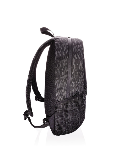 Sac à dos réfléchissant rPET ordinateur 15,6 pouces personnalisable