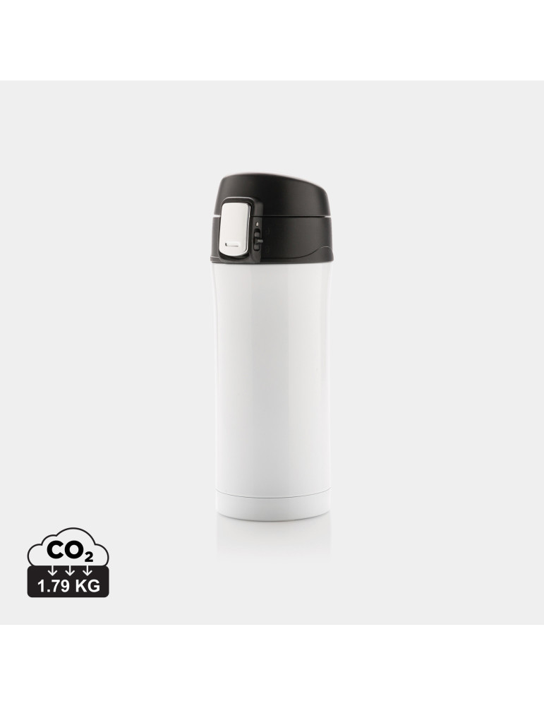 Mug EASY LOCK inox recyclé RCS 300 ml personnalisable