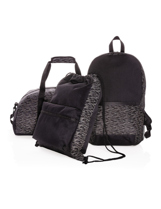 Sac à dos réfléchissant rPET ordinateur 15,6 pouces personnalisable