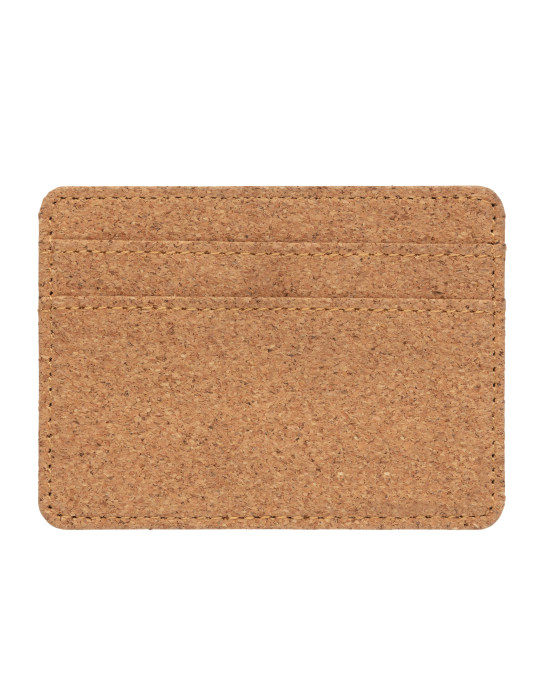 Porte-cartes RFID en liège personnalisable