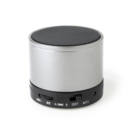 Haut-Parleur Bluetooth Économique 3W Personnalisé Martins Matières : métal Couleurs : noir personnalisation rapide en France