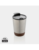 Tasse à café 300 ml en liège et acier GRS personnalisable