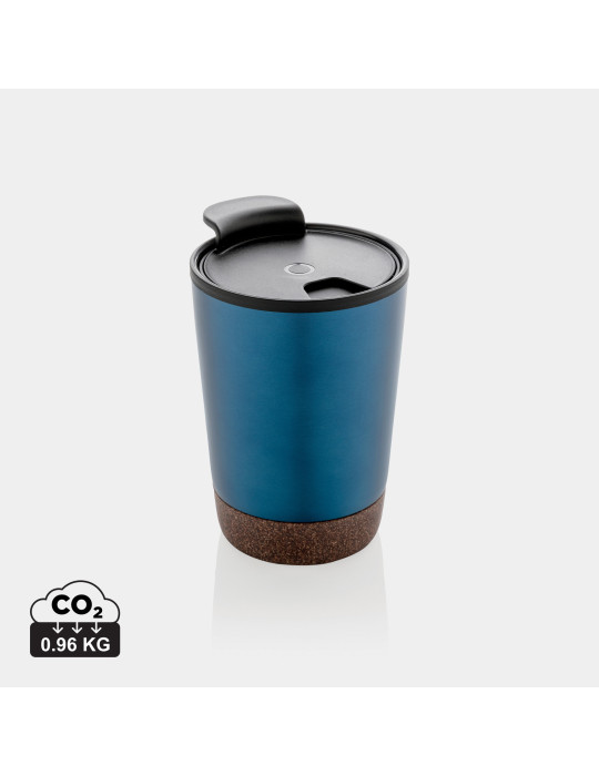 Tasse à café 300 ml en liège et acier GRS personnalisable