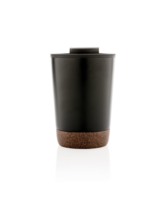 Tasse à café 300 ml en liège et acier GRS personnalisable