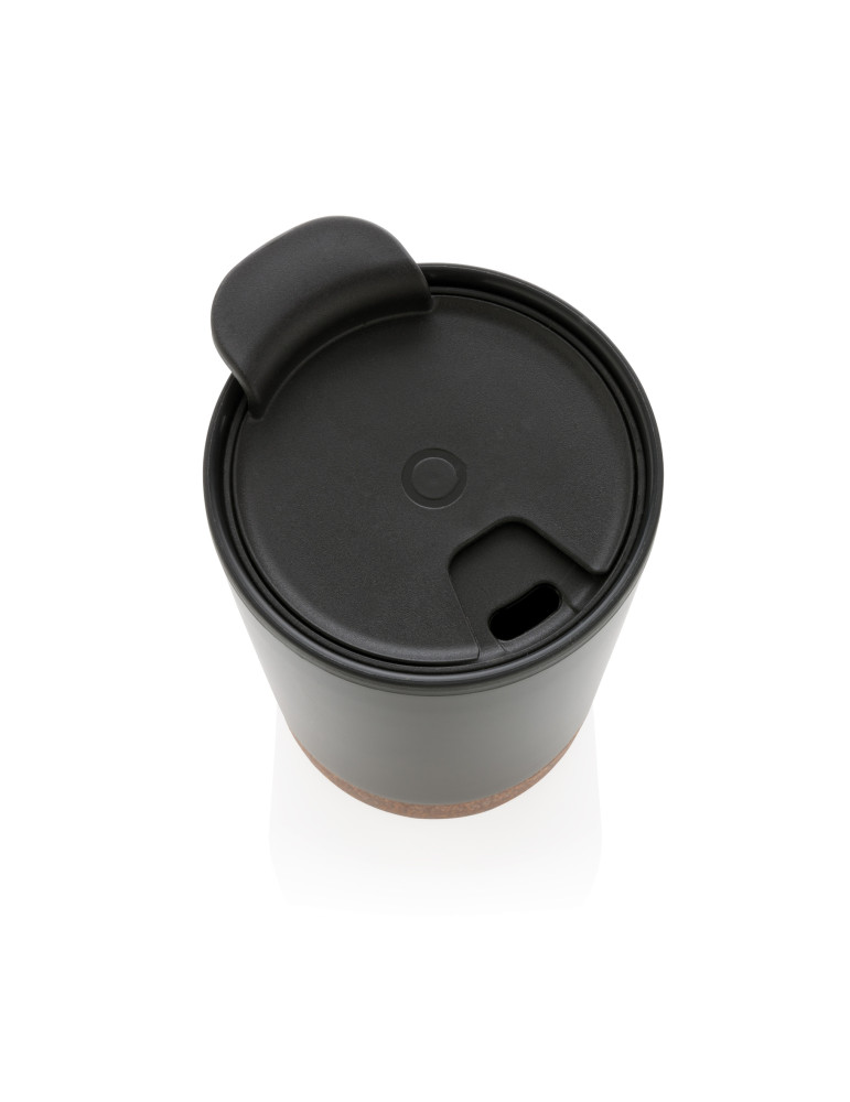 Tasse à café 300 ml en liège et acier GRS personnalisable