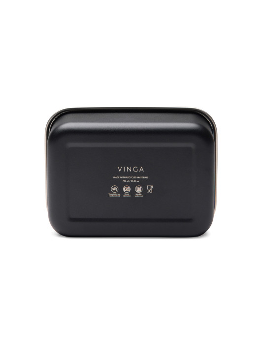 Boîte repas Vinga Parks 750 ml acier recyclé RCS personnalisable