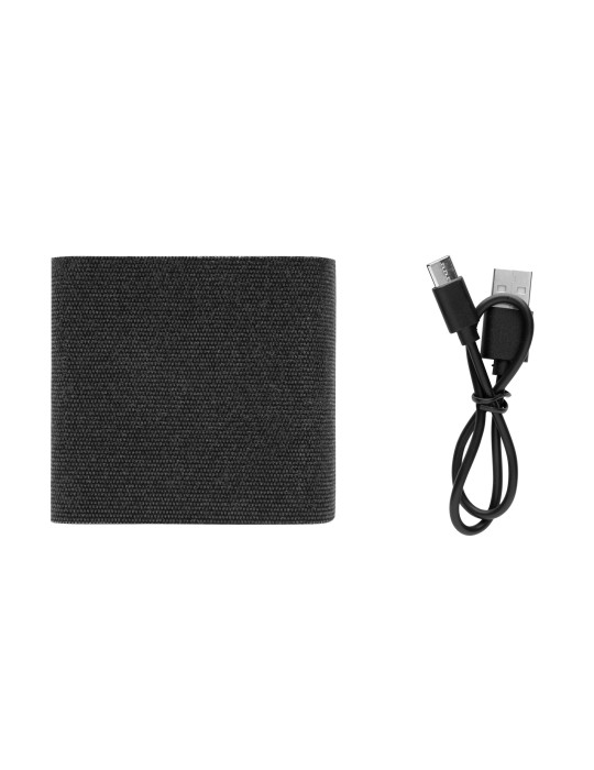Chargeur sans fil 15W en plastique recyclé RCS Swiss Peak personnalisable