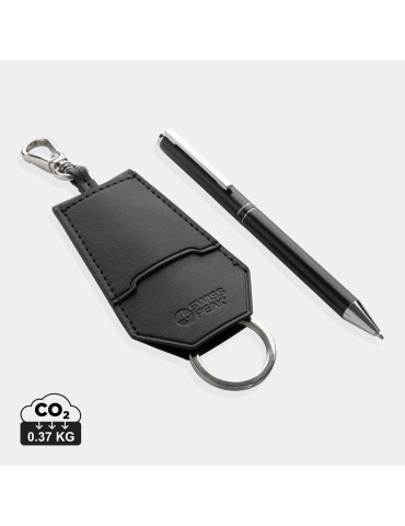Coffret Swiss Peak Tula porte-clés et stylo personnalisable
