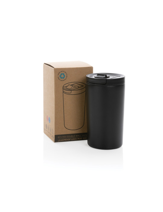 Mug étanche 300 ml en acier recyclé RCS personnalisable