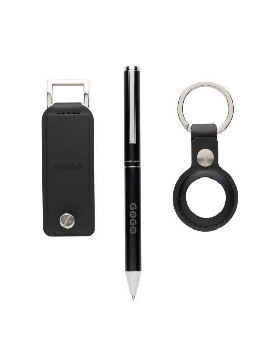Coffret Swiss Peak Tula trois accessoires personnalisable