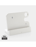 Double chargeur 15W en plastique RCS avec emplacement iWatch personnalisable