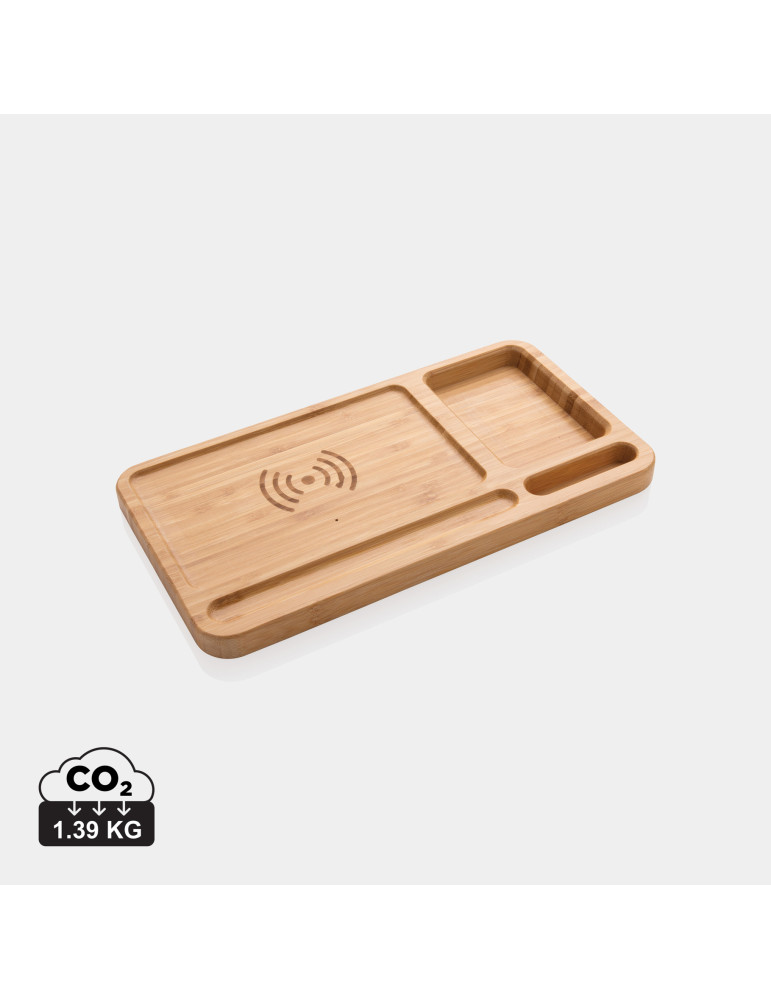 Organiseur de bureau avec induction 5W personnalisable