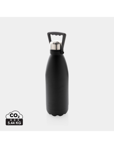 Gourde isotherme 1,5 L en acier recyclé RCS personnalisable