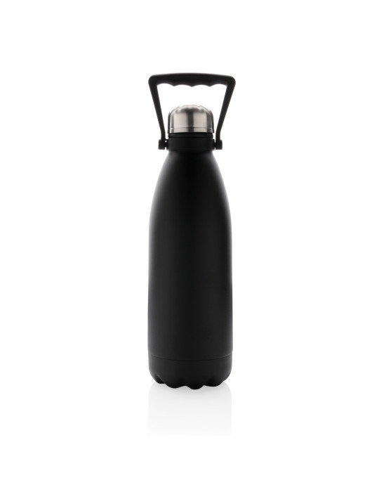 Gourde isotherme 1,5 L en acier recyclé RCS personnalisable