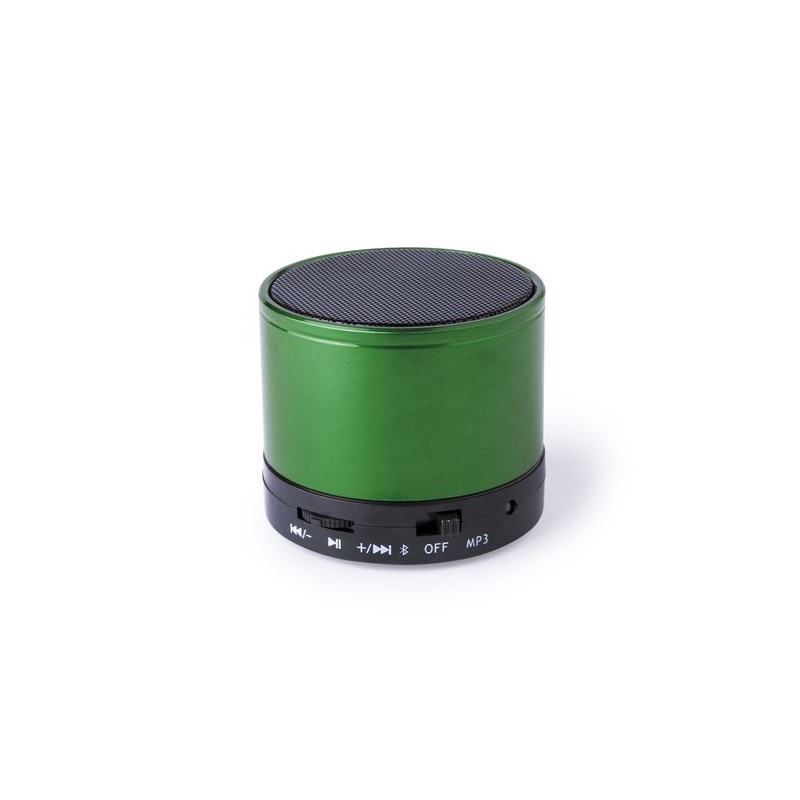 Haut-Parleur Bluetooth Économique 3W Personnalisé Martins Matières : métal Couleurs : jaune goodies entreprise design