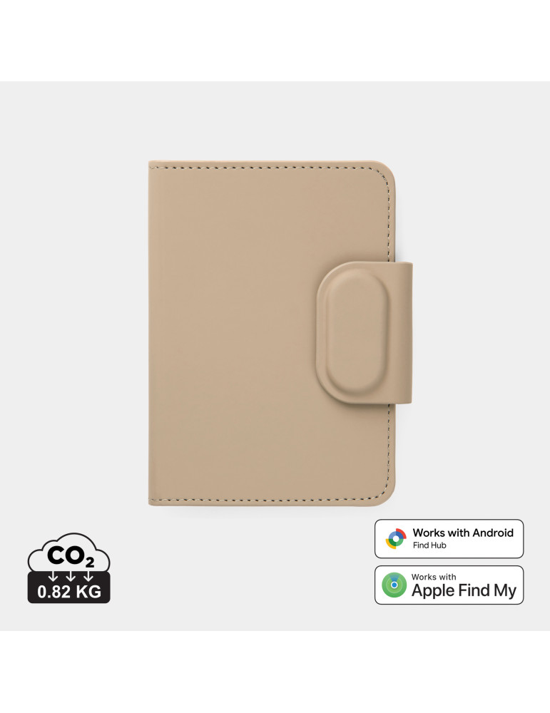Protège-passeport traceur Vinga Baltimore Dual RCS personnalisable