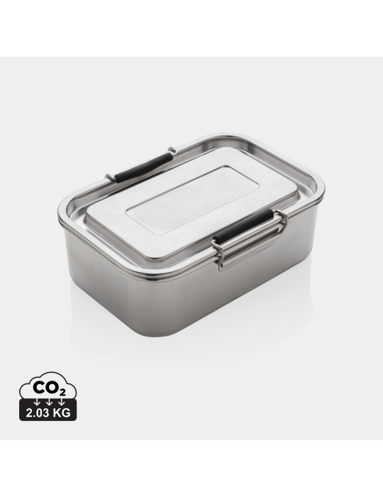 Lunch box étanche en acier inoxydable recyclé RCS personnalisable