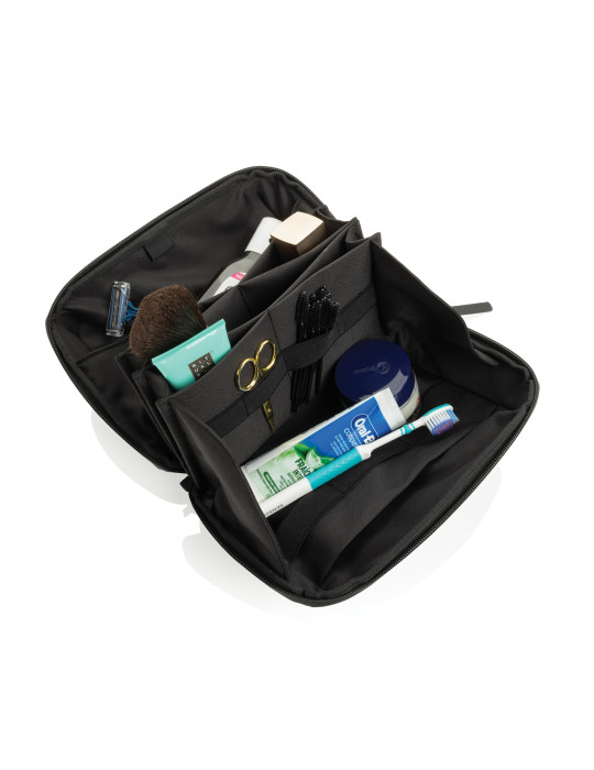 Trousse Swiss Peak Oslo à ouverture en biais personnalisable