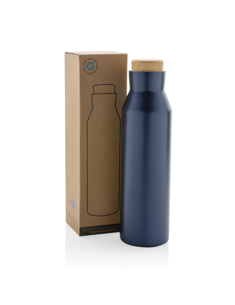 Gourde Gaia 600 ml isotherme en acier RCS personnalisable