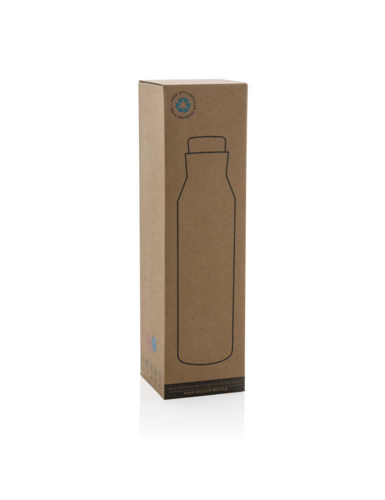 Gourde Gaia 600 ml isotherme en acier RCS personnalisable