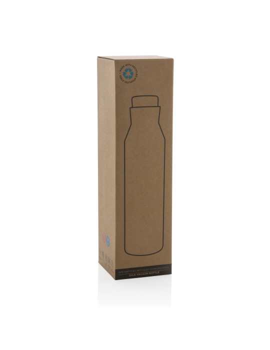 Gourde Gaia 600 ml isotherme en acier RCS personnalisable