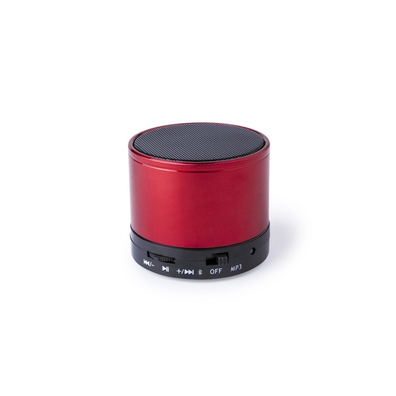 Haut-Parleur Bluetooth Économique 3W Personnalisé Martins Matières : métal Couleurs : bleu impression logo haute qualité