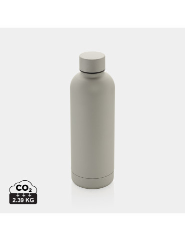 Gourde Impact 500 ml isotherme en acier RCS personnalisable