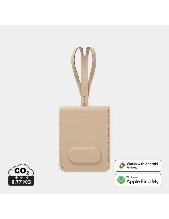 Étiquette bagage traceur Vinga Baltimore Dual RCS personnalisable