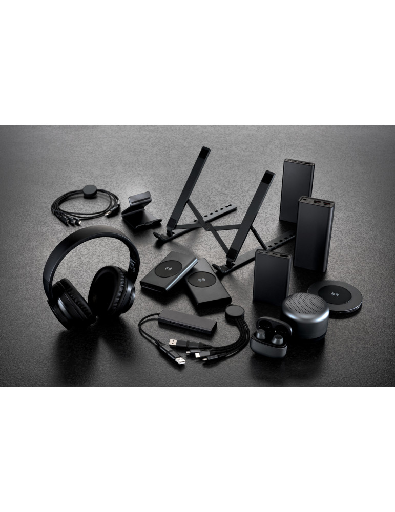 Hub Terra trois USB-A et un USB-C en aluminium RCS personnalisable