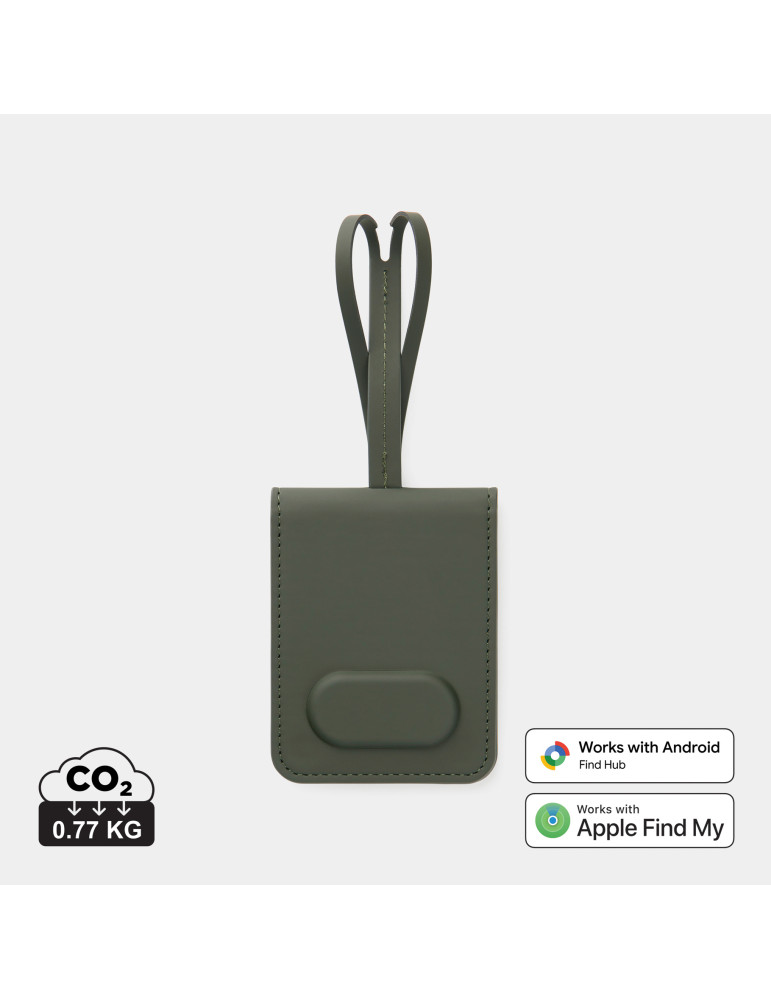 Étiquette bagage traceur Vinga Baltimore Dual RCS personnalisable