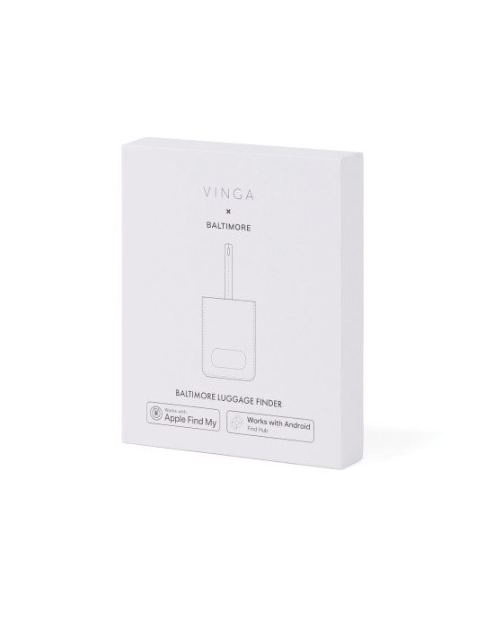 Étiquette bagage traceur Vinga Baltimore Dual RCS personnalisable