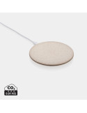 Chargeur à induction 5W en fibre de paille personnalisable