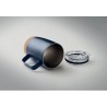 Gobelet isotherme double paroi 300ml personnalisable et pratique RUBY Matières : acier inoxydable Couleurs : bleu marine personn