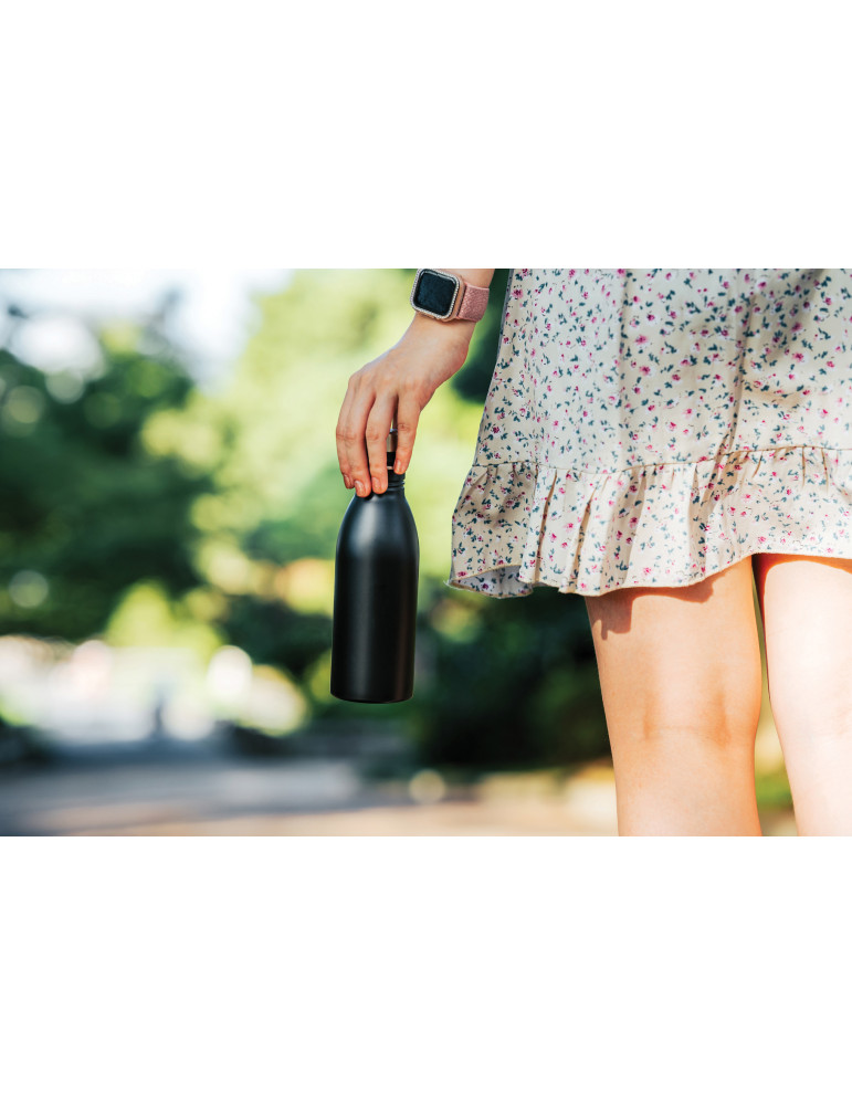 Gourde 500 ml en acier recyclé 18/8 RCS personnalisable