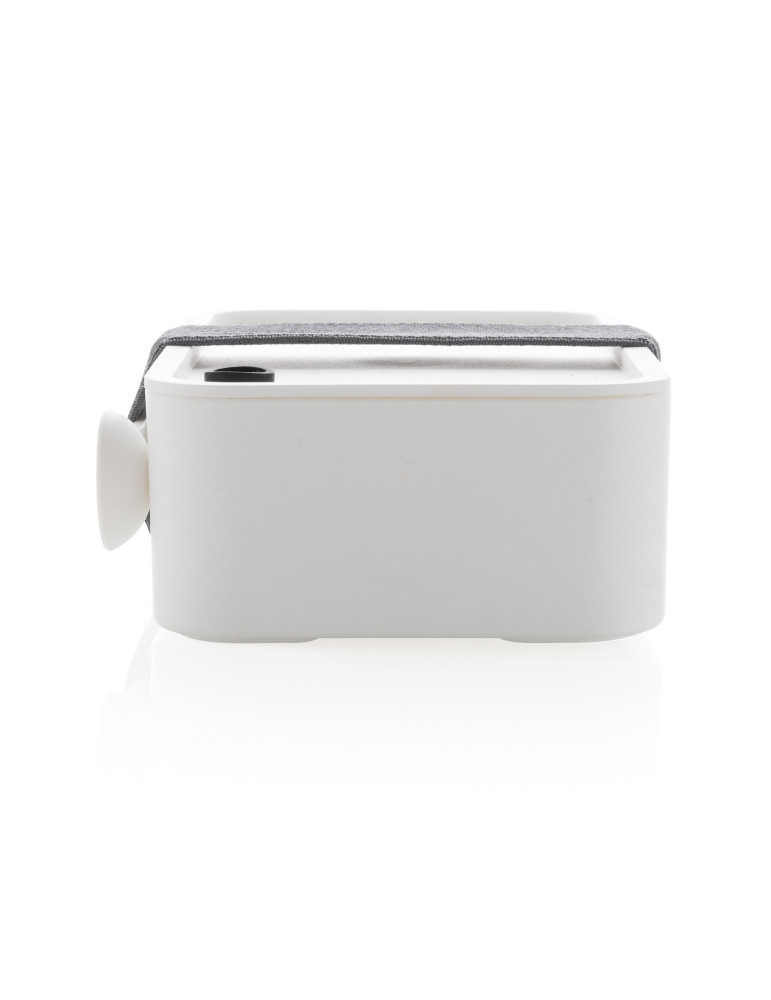 Boîte à Lunch en PP avec fourchette-cuillère personnalisable