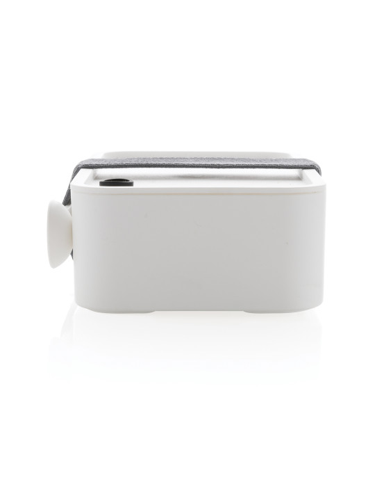 Boîte à Lunch en PP avec fourchette-cuillère personnalisable