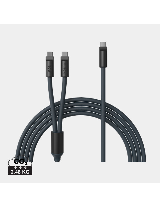Câble multiple USB-C Vinga Baltimore 100 W personnalisable