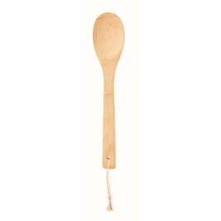 Cuillère à salade en bambou personnalisée - MAYEN Matières : bambou Couleurs : beige