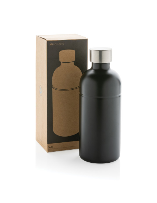 Gourde 800 ml pour boissons gazeuses RCS personnalisable