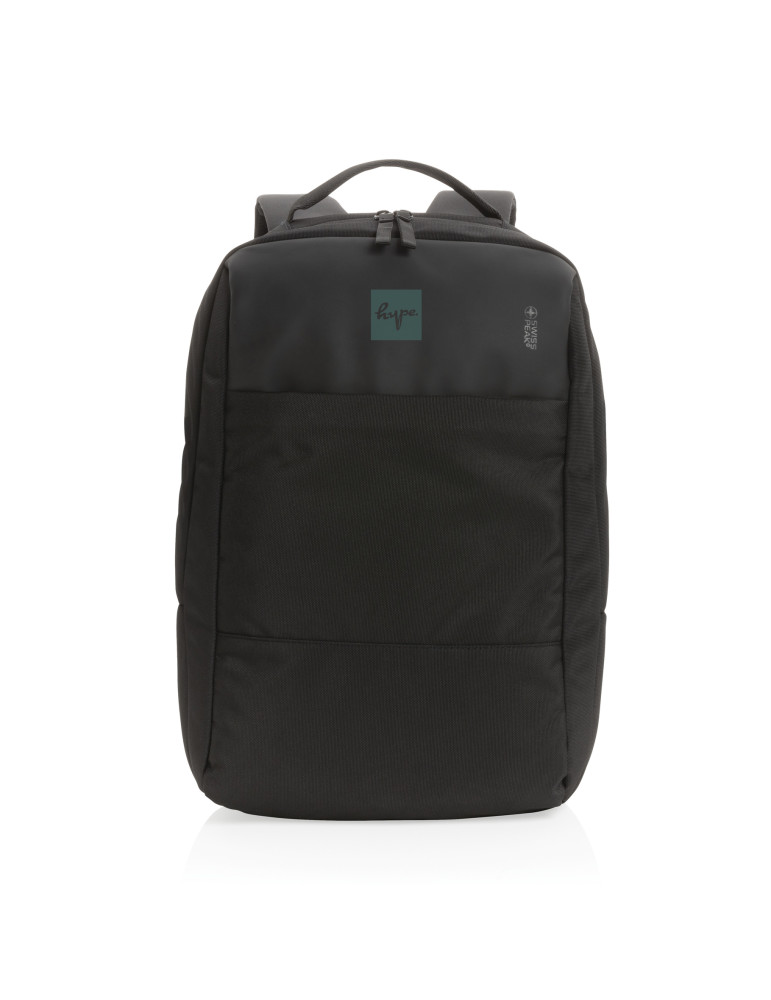 Sac Swiss Peak AWARE compact ordinateur 15,6 pouces personnalisable
