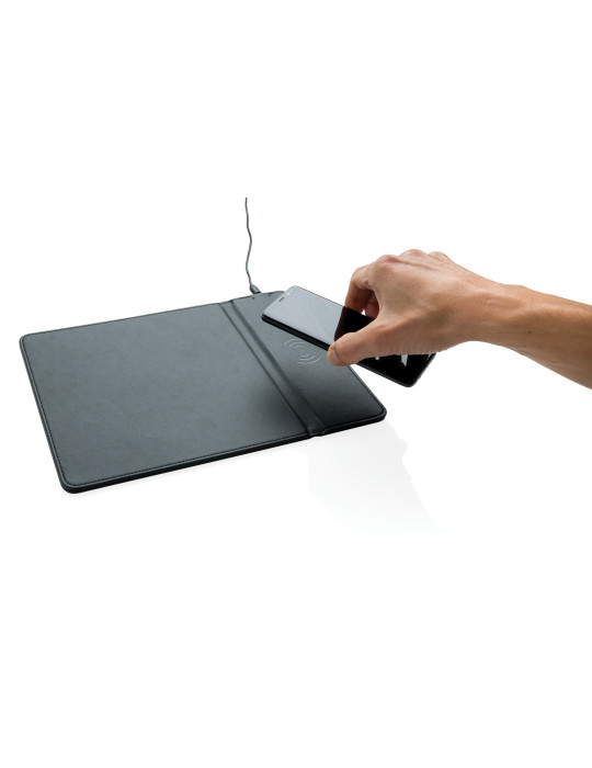 Tapis de souris avec chargeur à induction 5W personnalisable