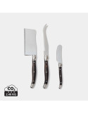 Trois couteaux fromage et beurre Vinga Gigaro personnalisable
