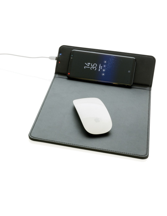 Tapis de souris avec chargeur à induction 5W personnalisable