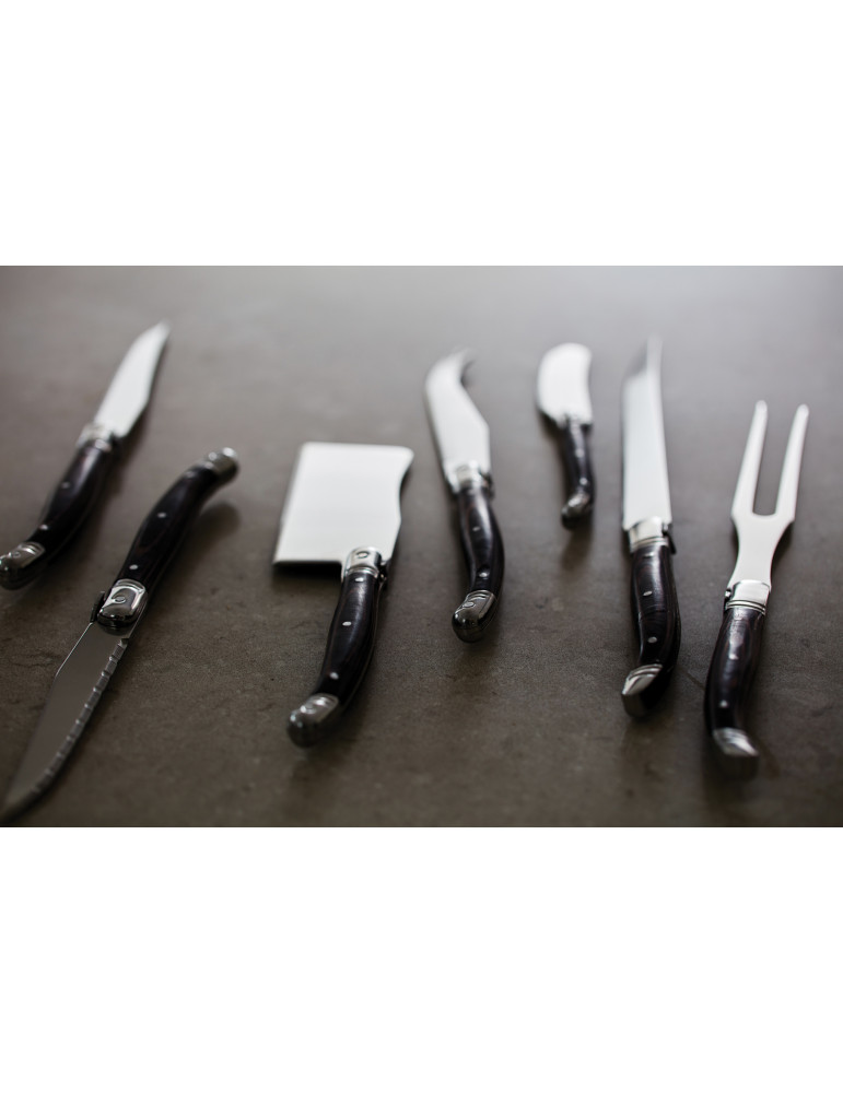 Trois couteaux fromage et beurre Vinga Gigaro personnalisable