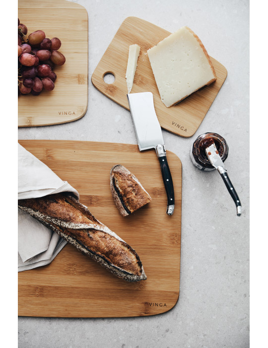Trois couteaux fromage et beurre Vinga Gigaro personnalisable